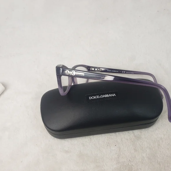 Authentic Pre-owned Dolce & Gabbana D&G purple blue eyeglasses - Picture 5 of 9